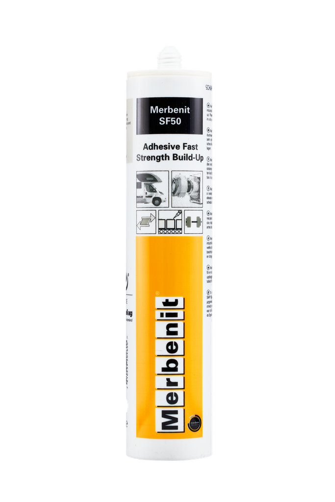 [92-SF50.KT.ML290.SW] Merbenit SF50 (negro, cartucho de 290 ml)